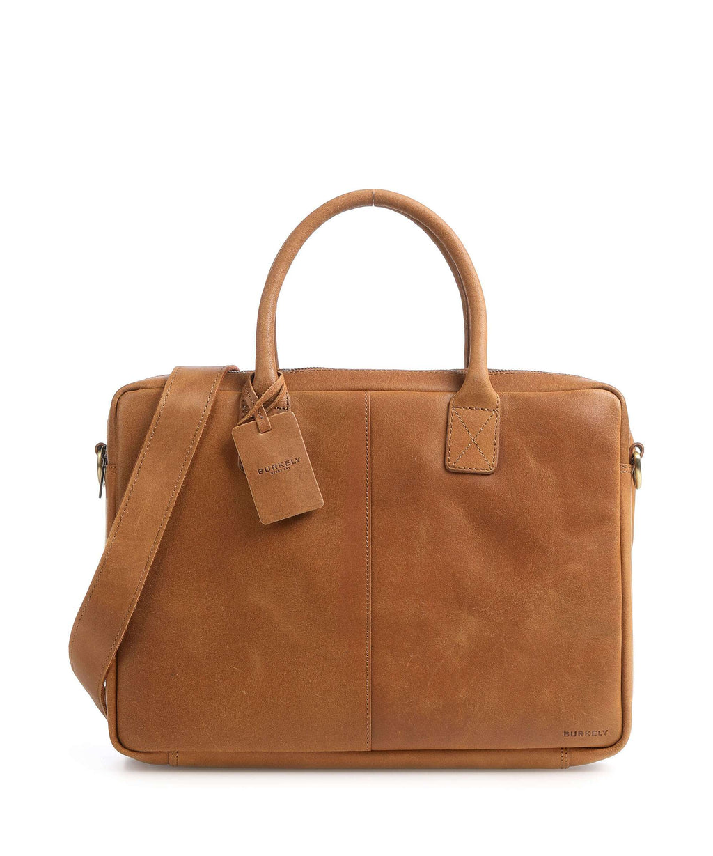 Burkely Vintage Taylor Briefcase cognac