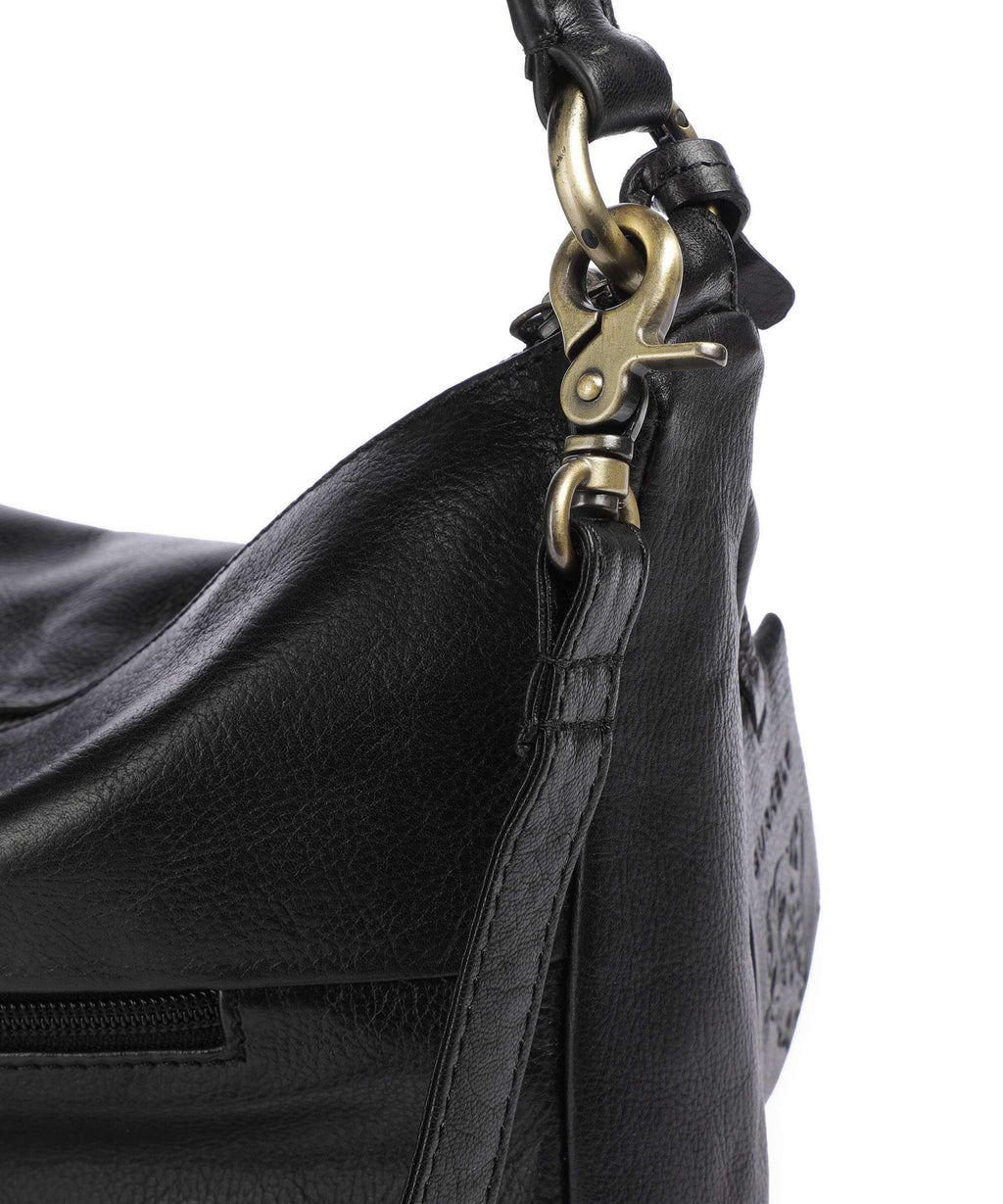 Burkely Natural Norah Hobo bag bean black