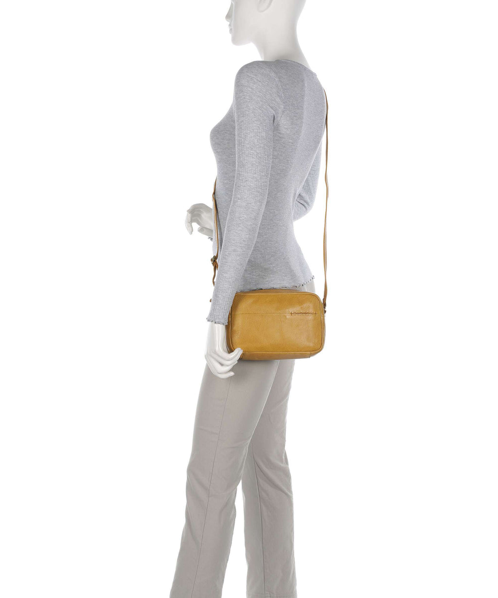 Burkely Natural Norah Crossbody bag yolk yellow