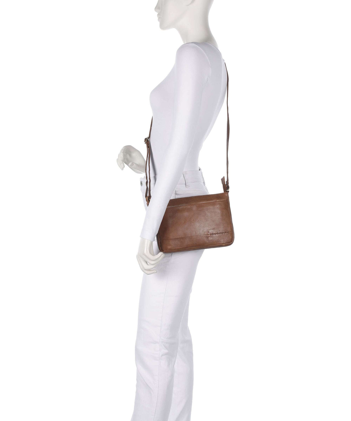 Burkely Natural Norah Crossbody bag coco/cognac