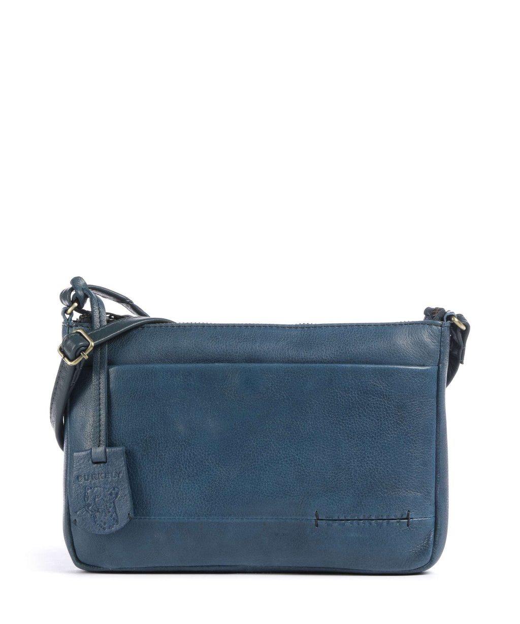 Burkely Natural Norah Crossbody bag berry blue