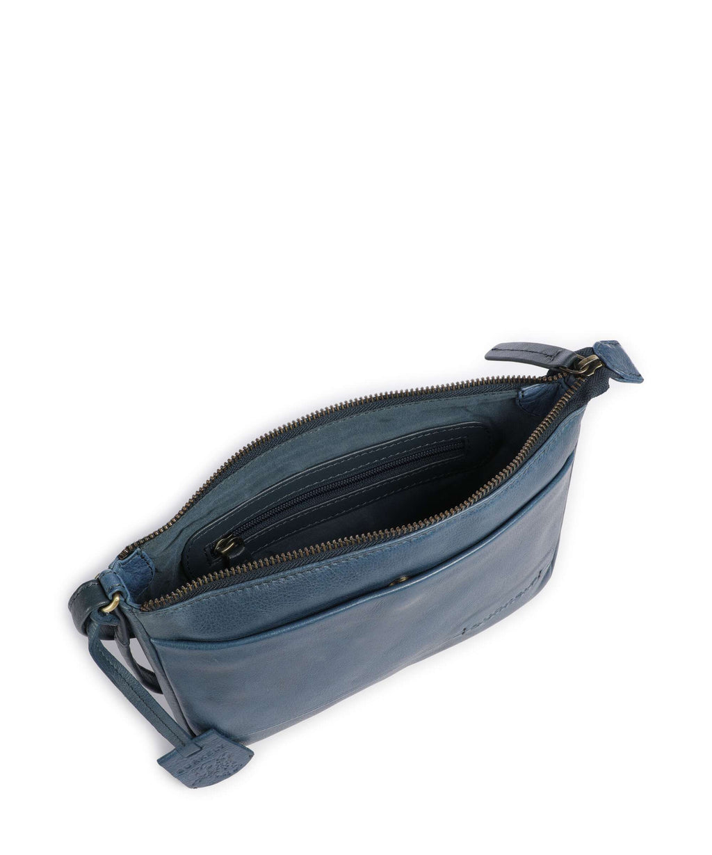 Burkely Natural Norah Crossbody bag berry blue