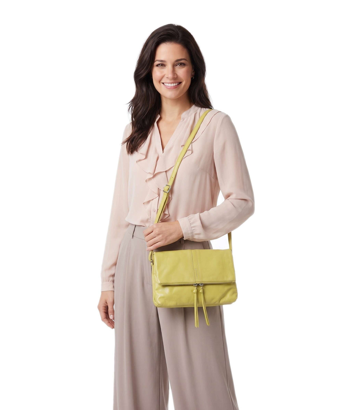 Burkely Nalan Crossbody bag lime