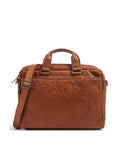 Spikes & Sparrow Bronco Briefcase brandy