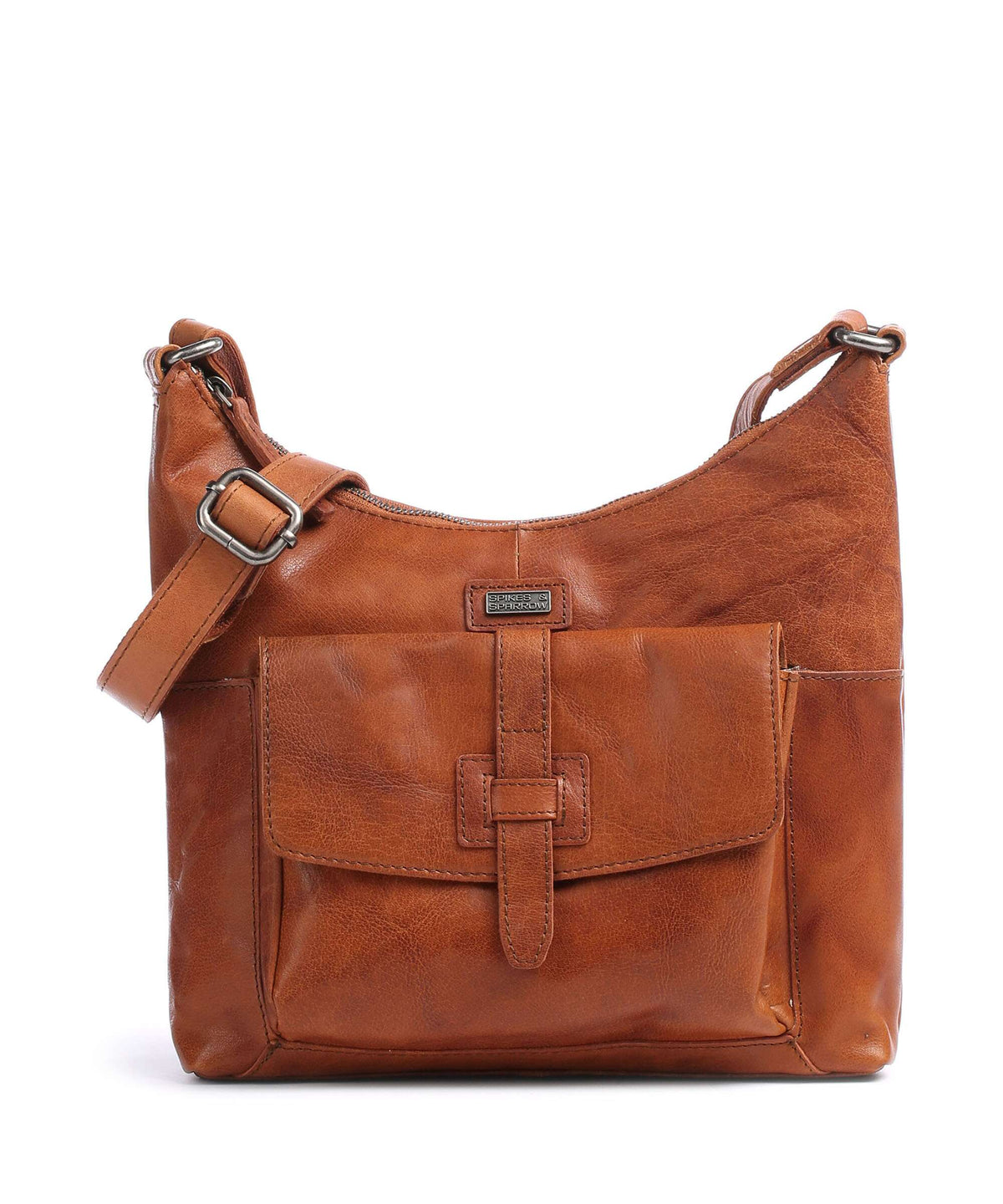 Spikes & Sparrow Bronco Hobo bag brandy