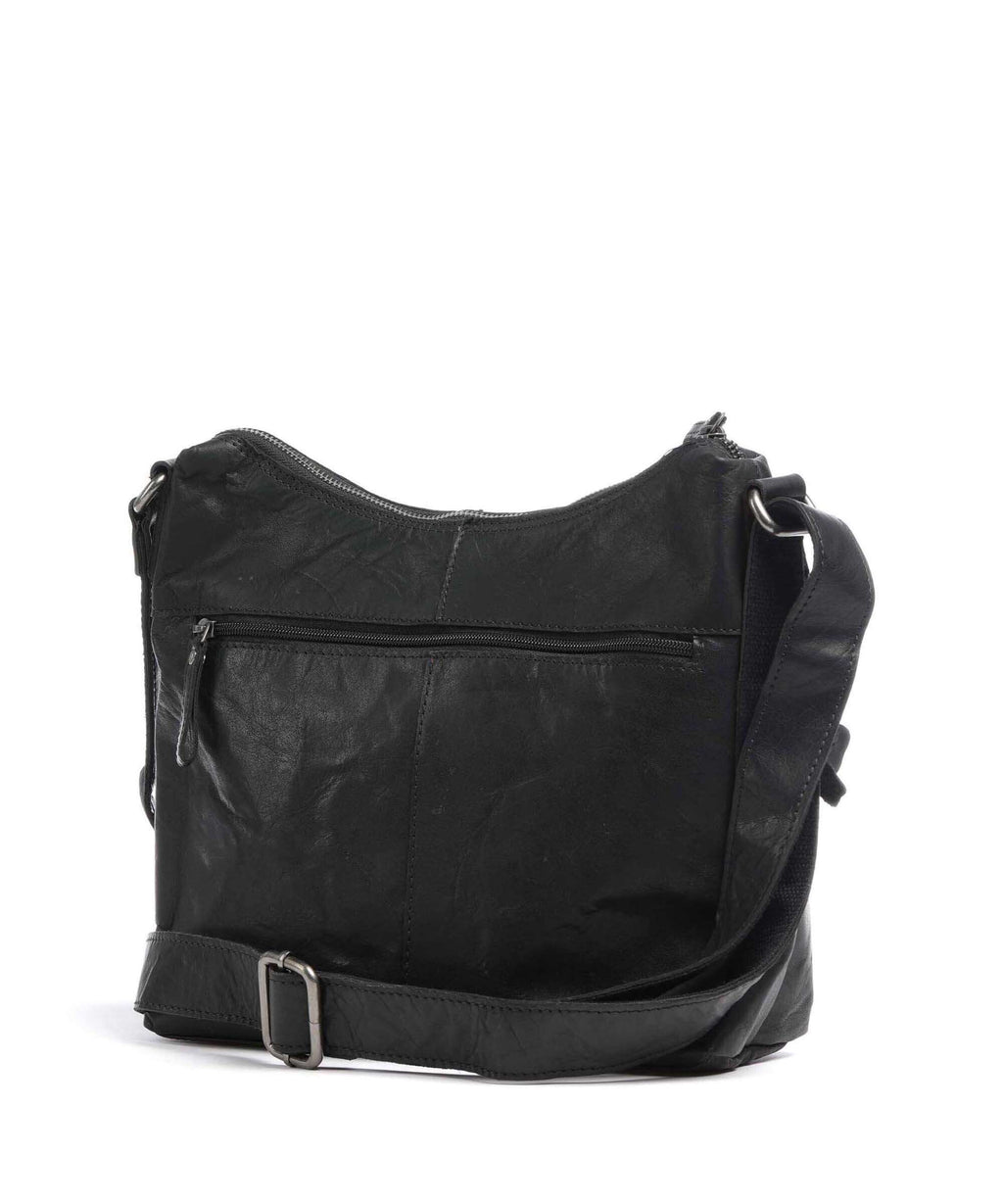 Spikes & Sparrow Bronco Hobo bag schwarz