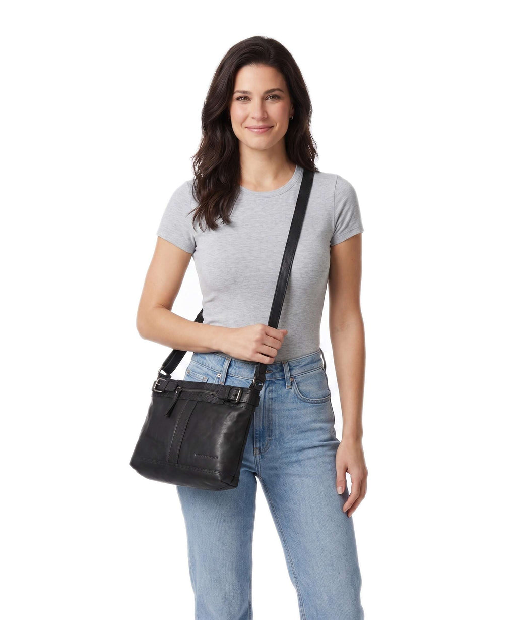 Spikes & Sparrow Bronco Crossbody bag black