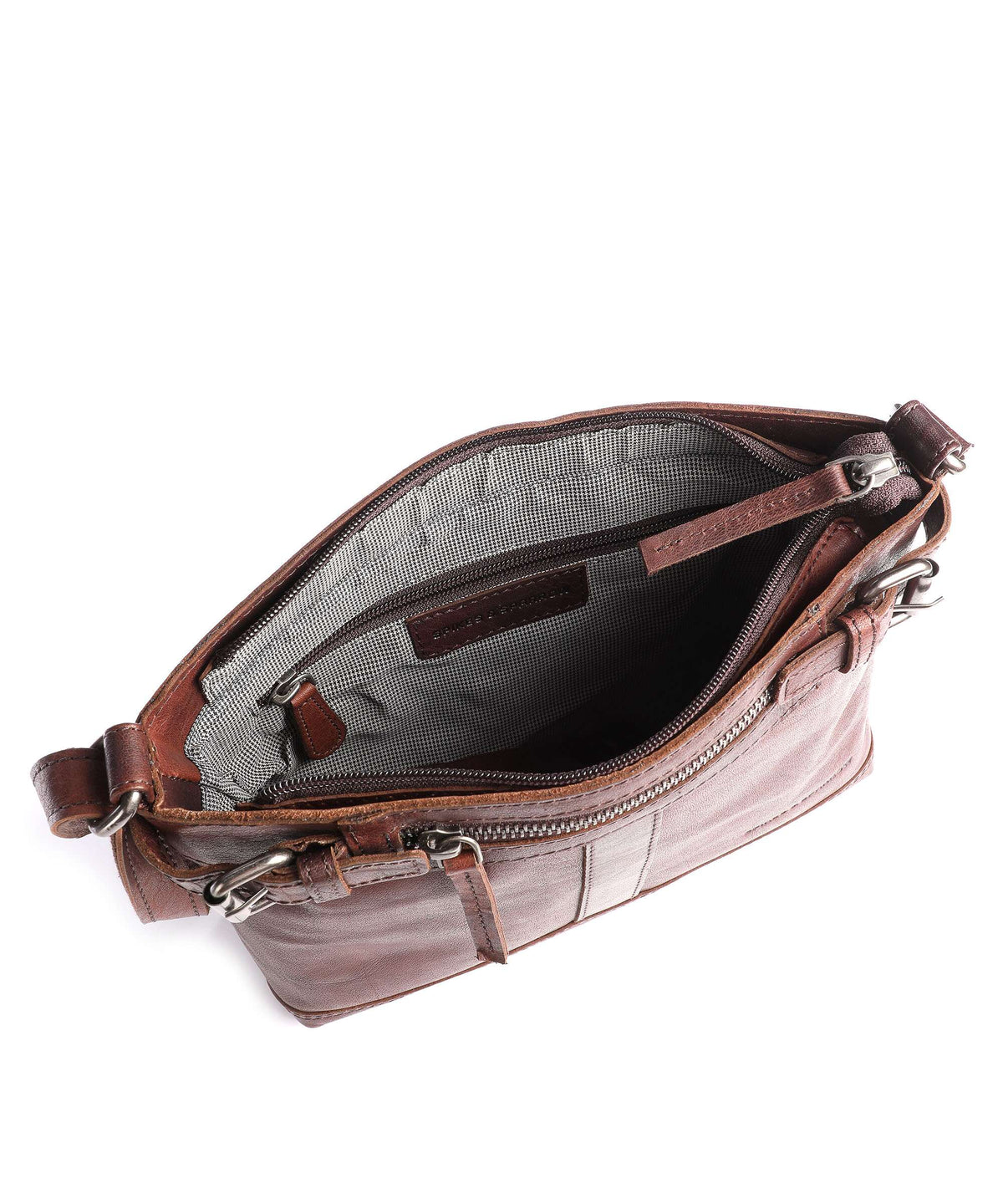 Spikes & Sparrow Bronco Crossbody bag dark brown