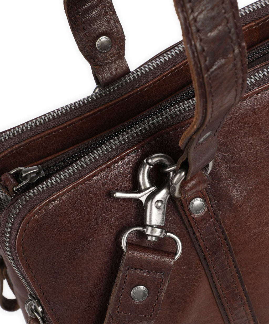 Spikes & Sparrow Bronco Tote bag dark brown
