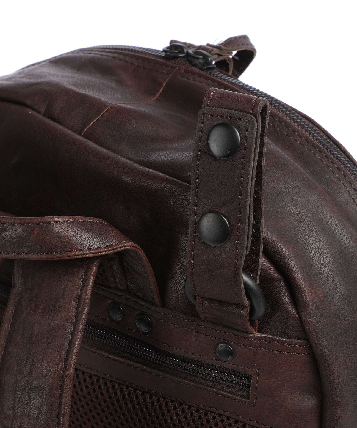 Spikes & Sparrow Bronco Laptop backpack dark brown
