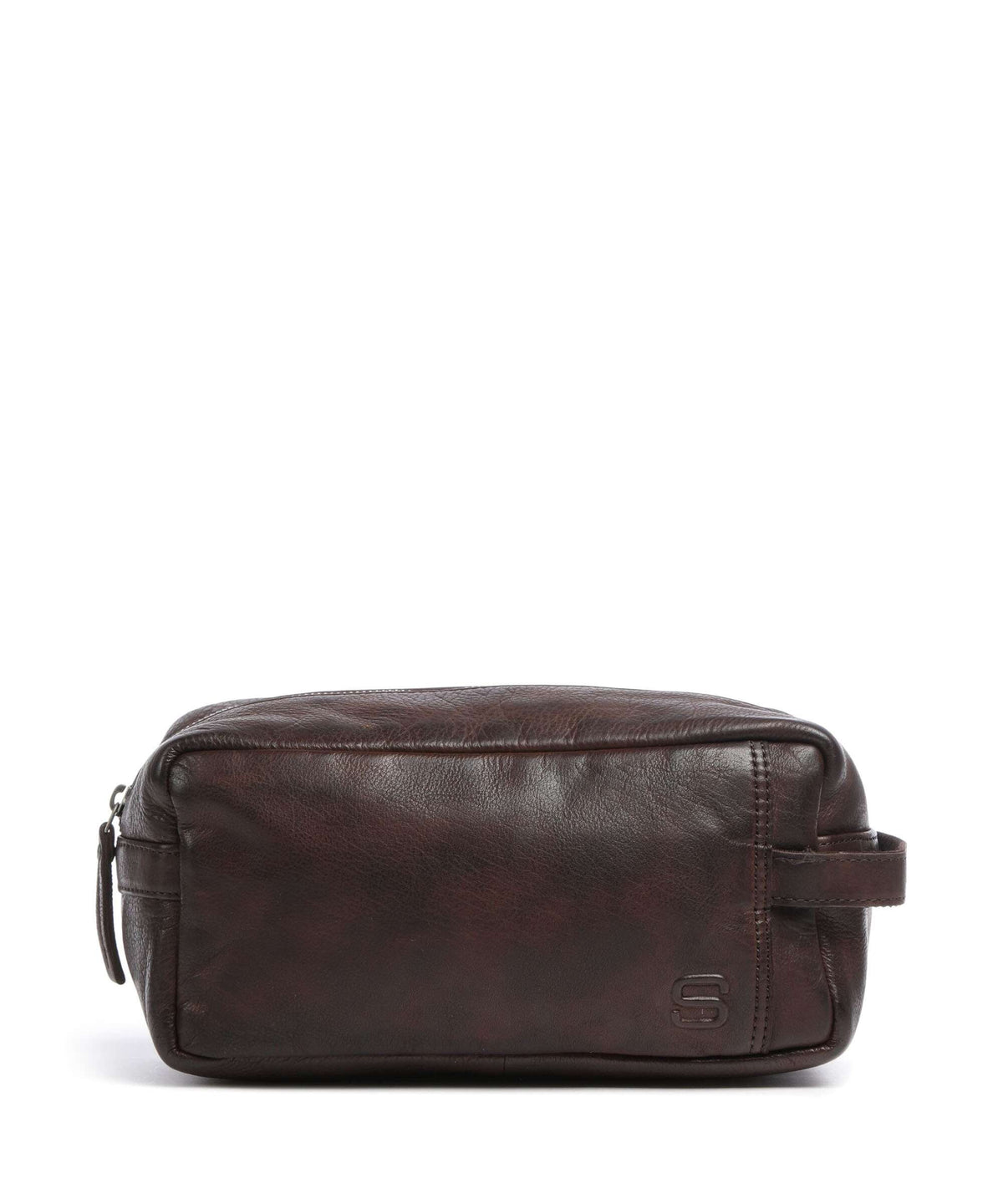 Spikes & Sparrow Apache Toiletry bag brown