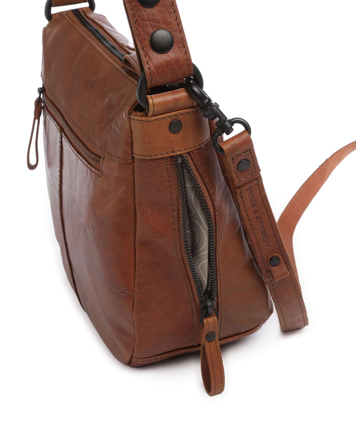 Spikes & Sparrow Bronco Carmen Shoulder bag brandy