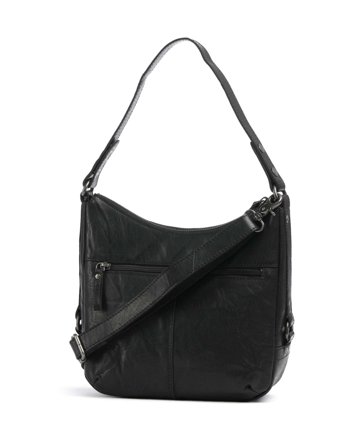 Spikes & Sparrow Bronco Candee Hobo bag schwarz