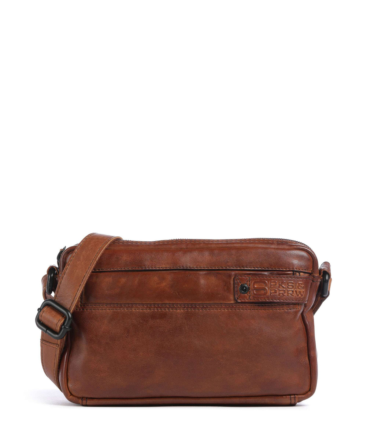 Spikes & Sparrow Apache Hubbert Crossbody bag brandy