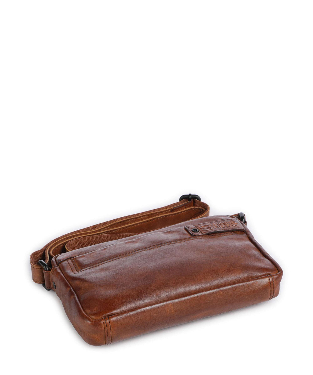 Spikes & Sparrow Apache Hubbert Crossbody bag brandy