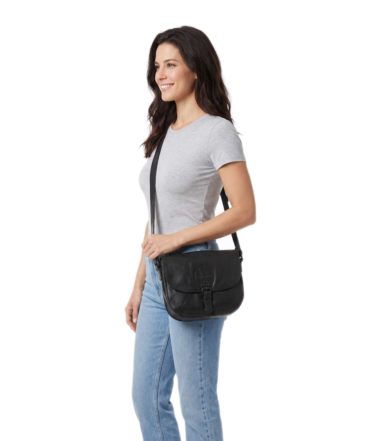 Spikes & Sparrow Bronco Lisbet Crossbody bag black
