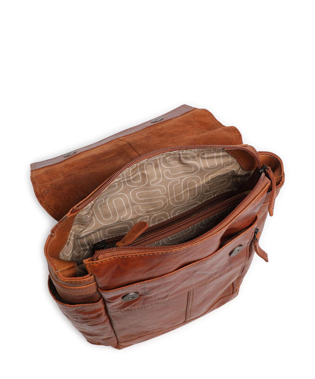 Spikes & Sparrow Bronco Winston Backpack brandy