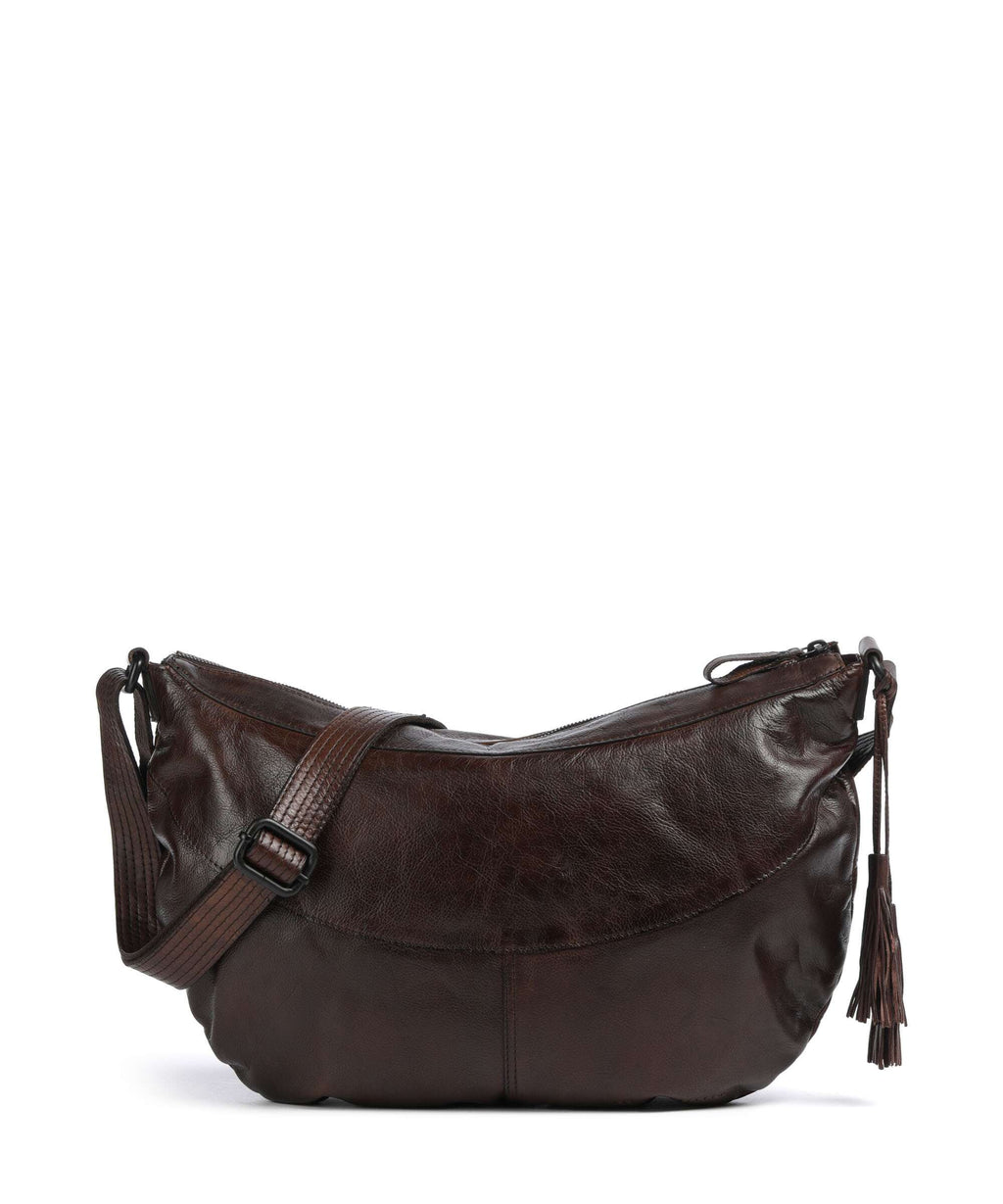 Spikes & Sparrow Apache Sian Hobo bag dark brown