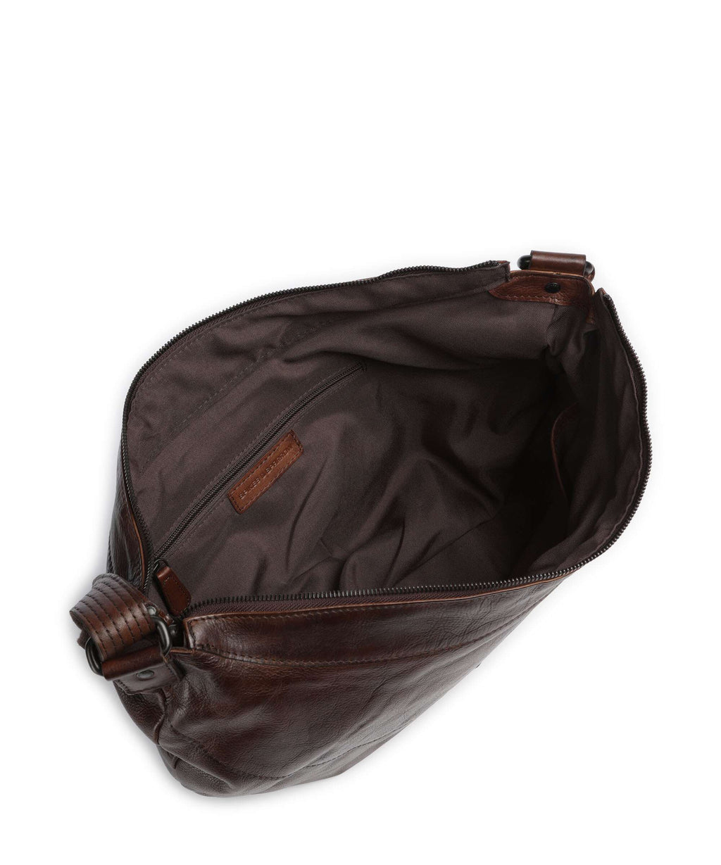 Spikes & Sparrow Apache Sian Hobo bag dark brown