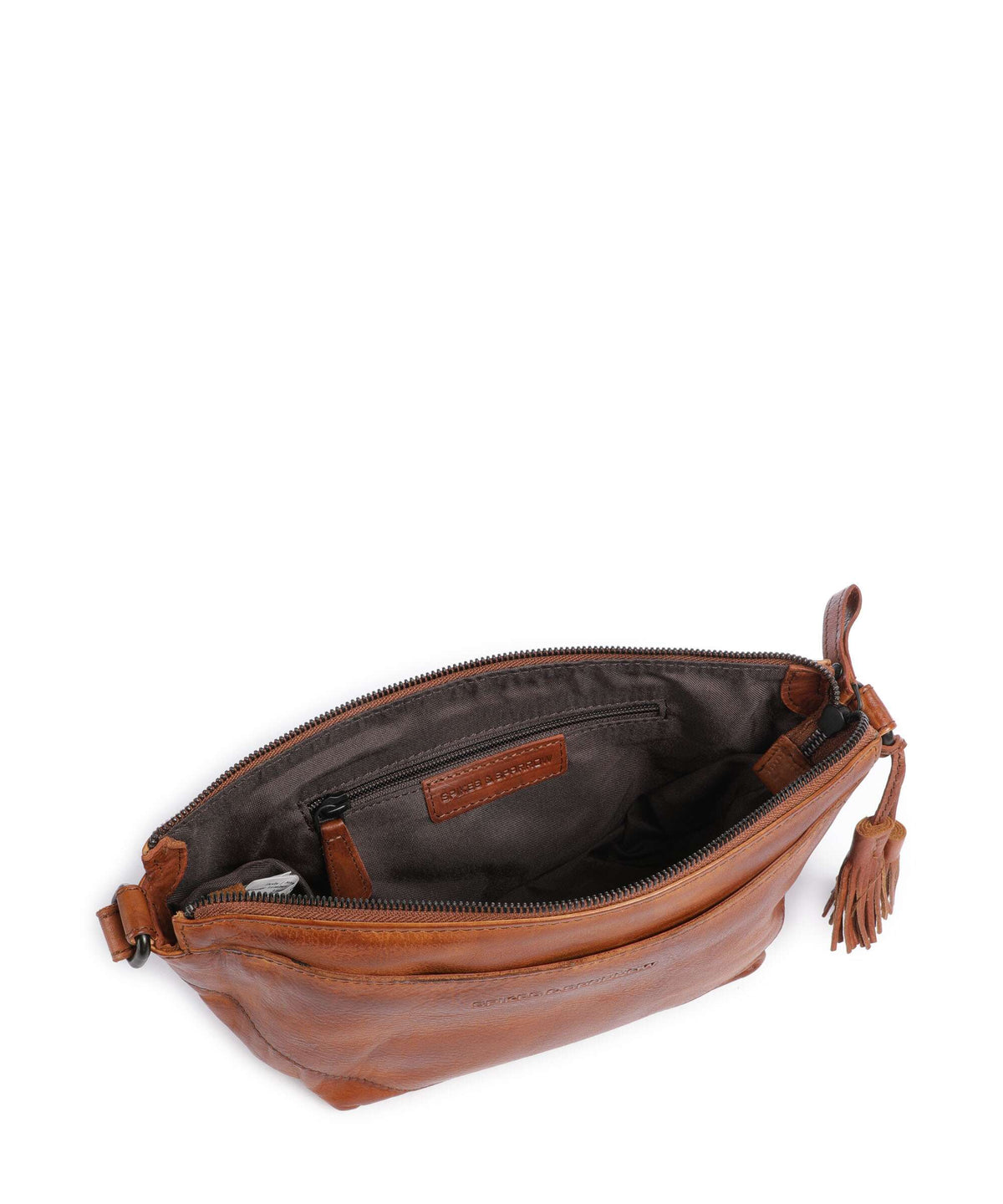 Spikes & Sparrow Apache Piperel Crossbody bag brandy