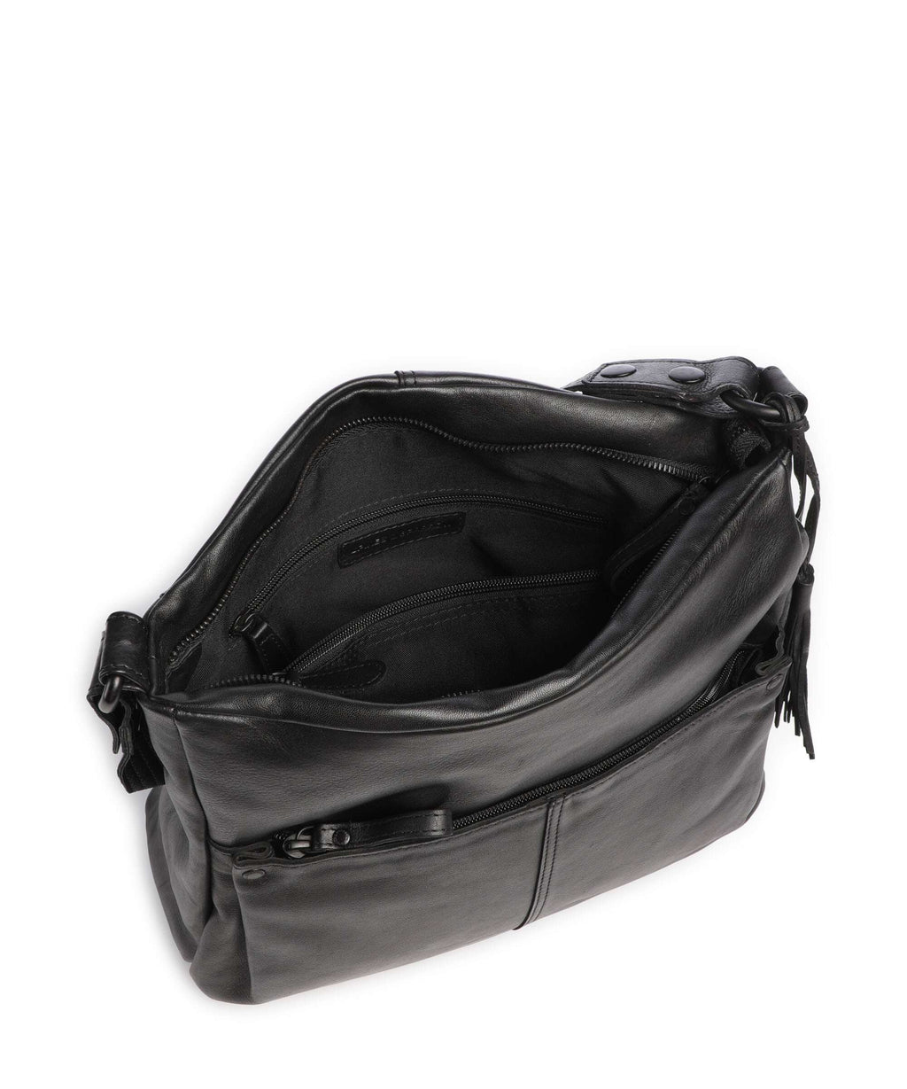 Spikes & Sparrow Apache Saar Shoulder bag black