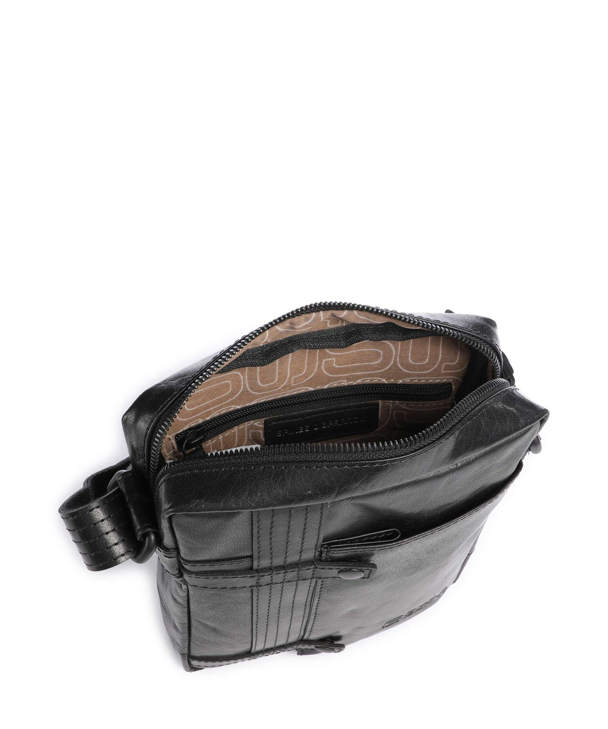 Spikes & Sparrow Bronco Benn Crossbody bag black