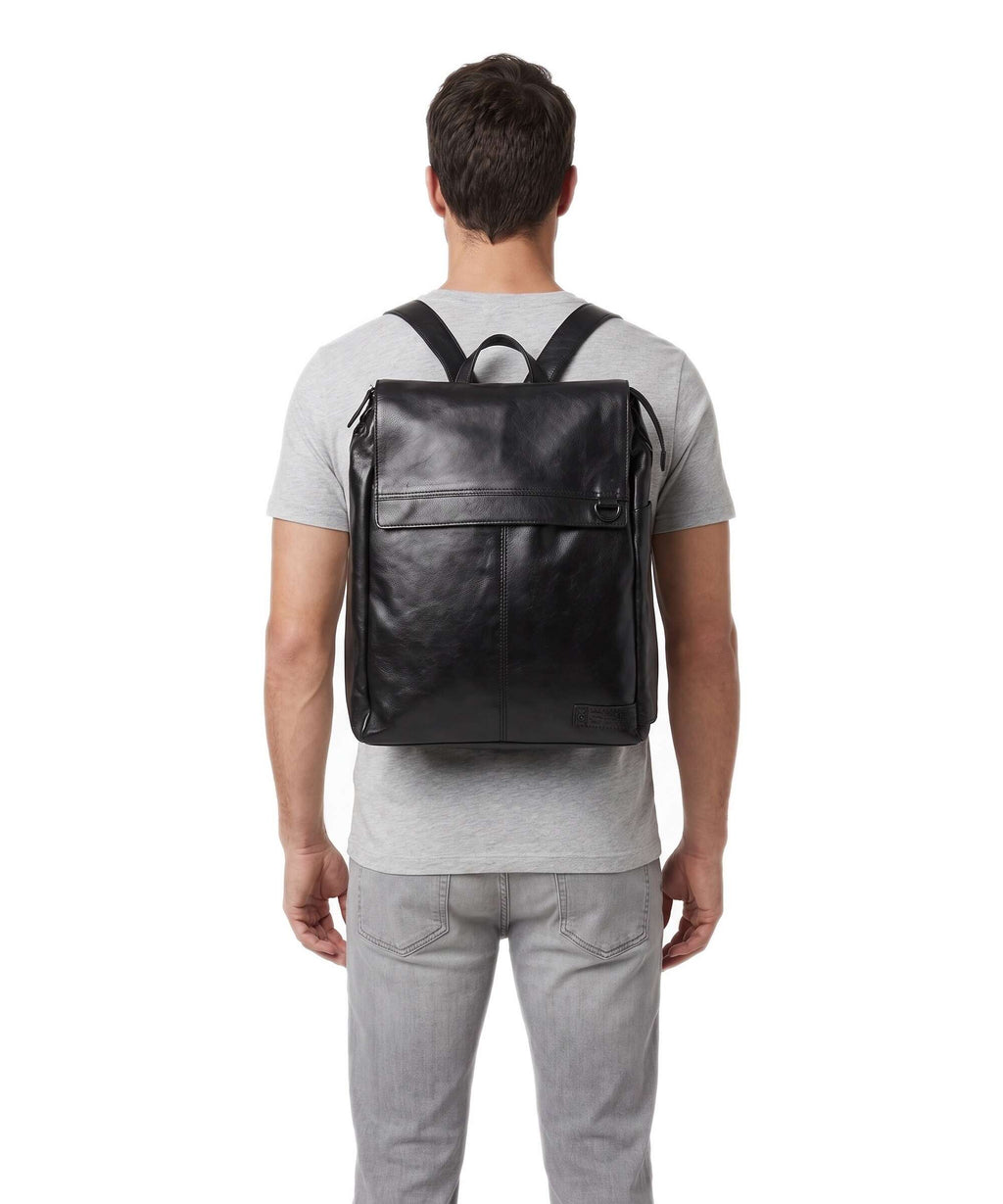 Spikes & Sparrow Apache Ted Laptop backpack black