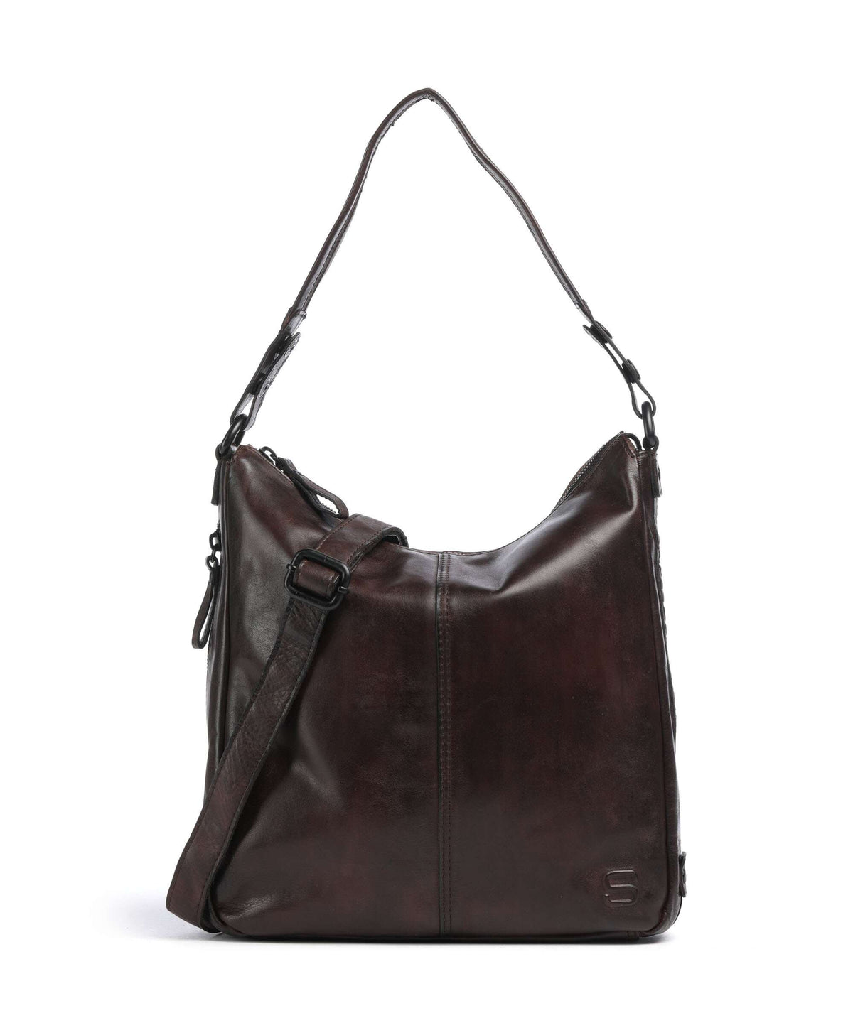 Spikes & Sparrow Apache Gayla Hobo bag dark brown