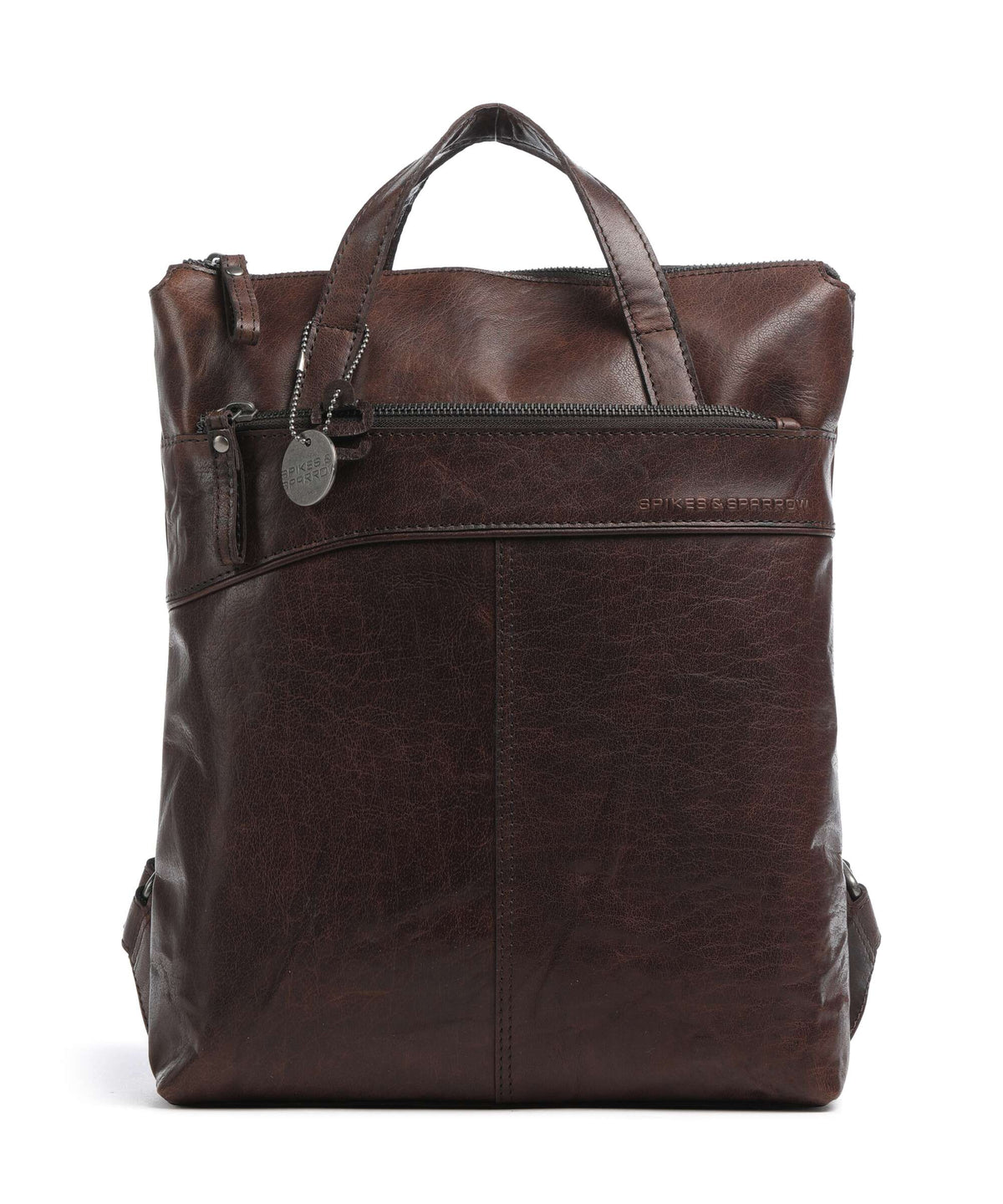 Spikes & Sparrow Bronco Claudia Backpack dark brown