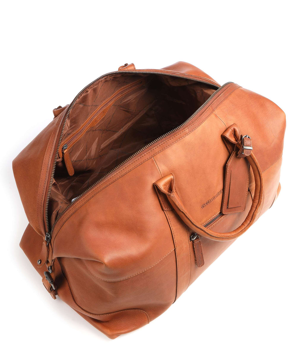 The Chesterfield Brand Portsmouth Weekend bag cognac