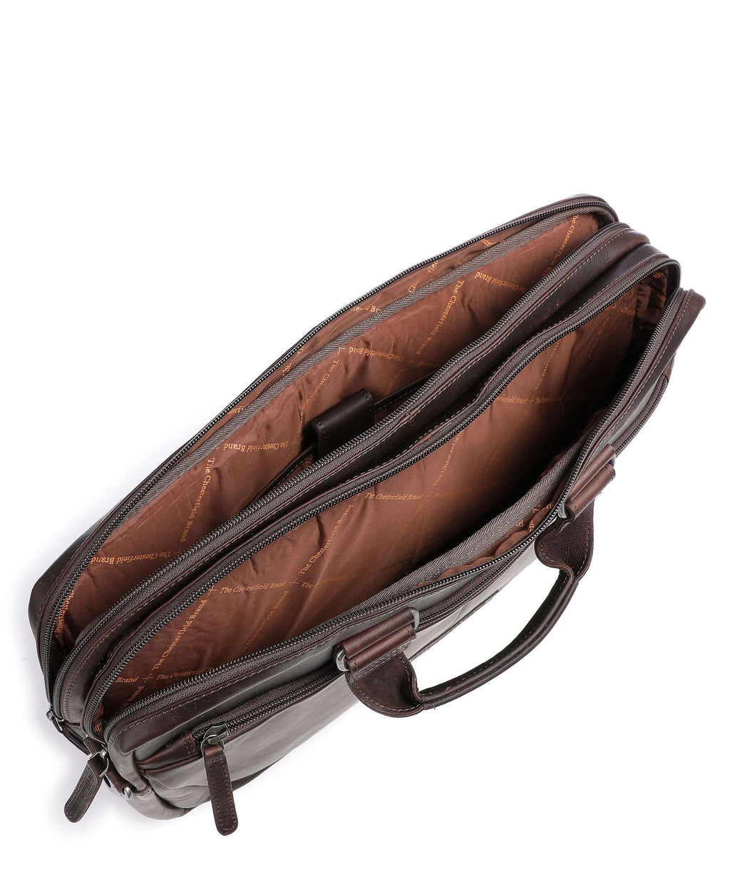 The Chesterfield Brand Seth Briefcase brown