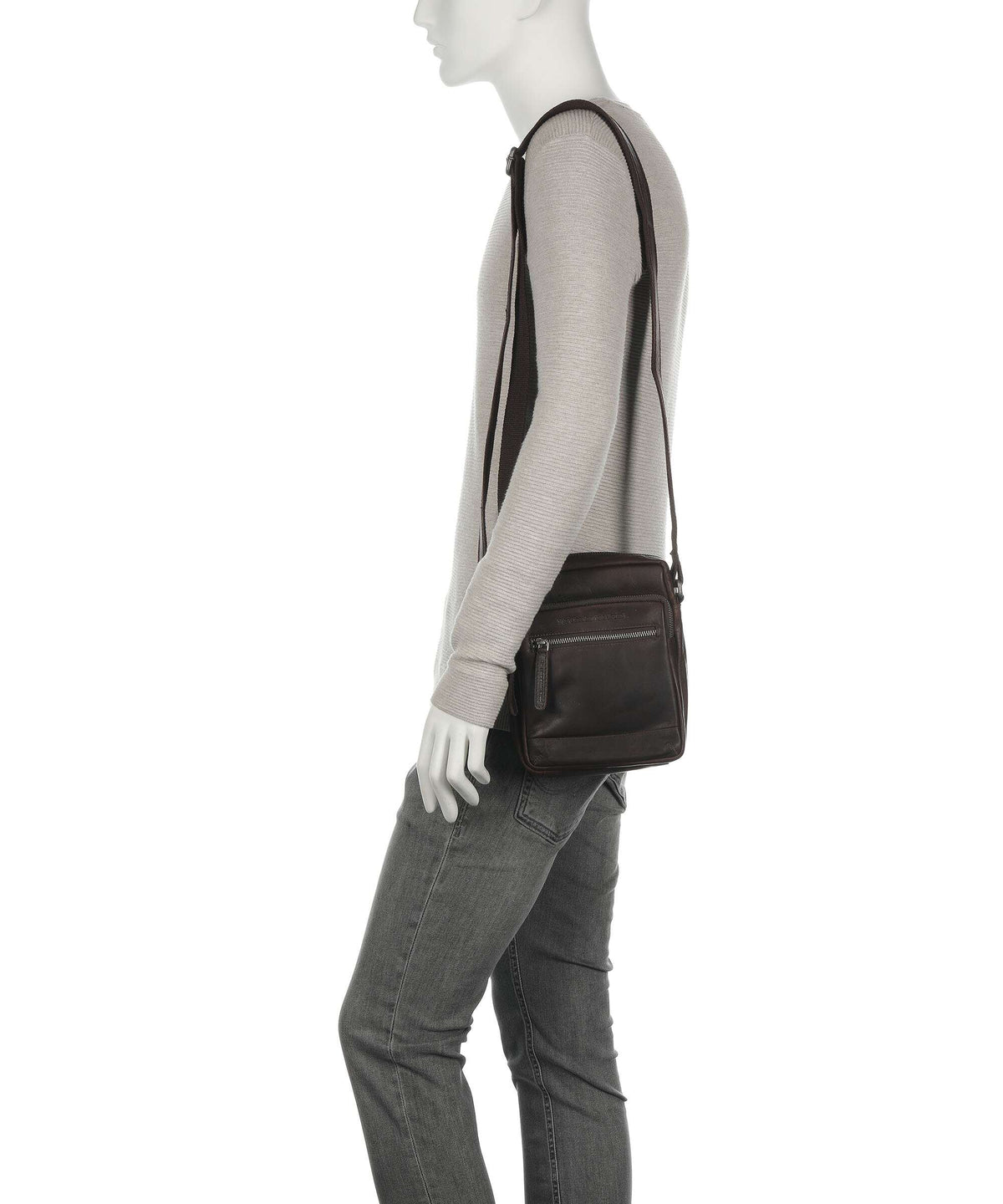 The Chesterfield Brand Birmingham Crossbody bag brown