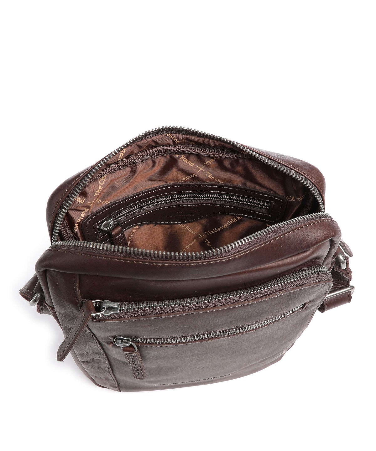The Chesterfield Brand Dessau Crossbody bag braun