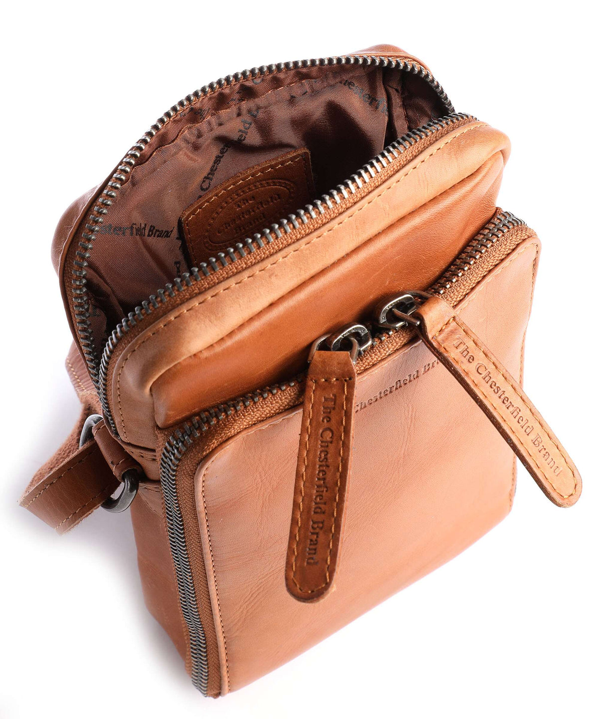 The Chesterfield Brand Hamilton Crossbody bag cognac