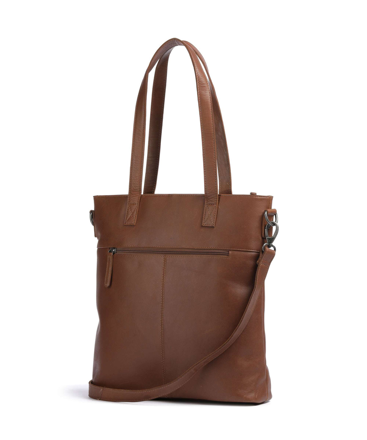 The Chesterfield Brand Wax Pull Up Cow Nunavik Tote bag cognac