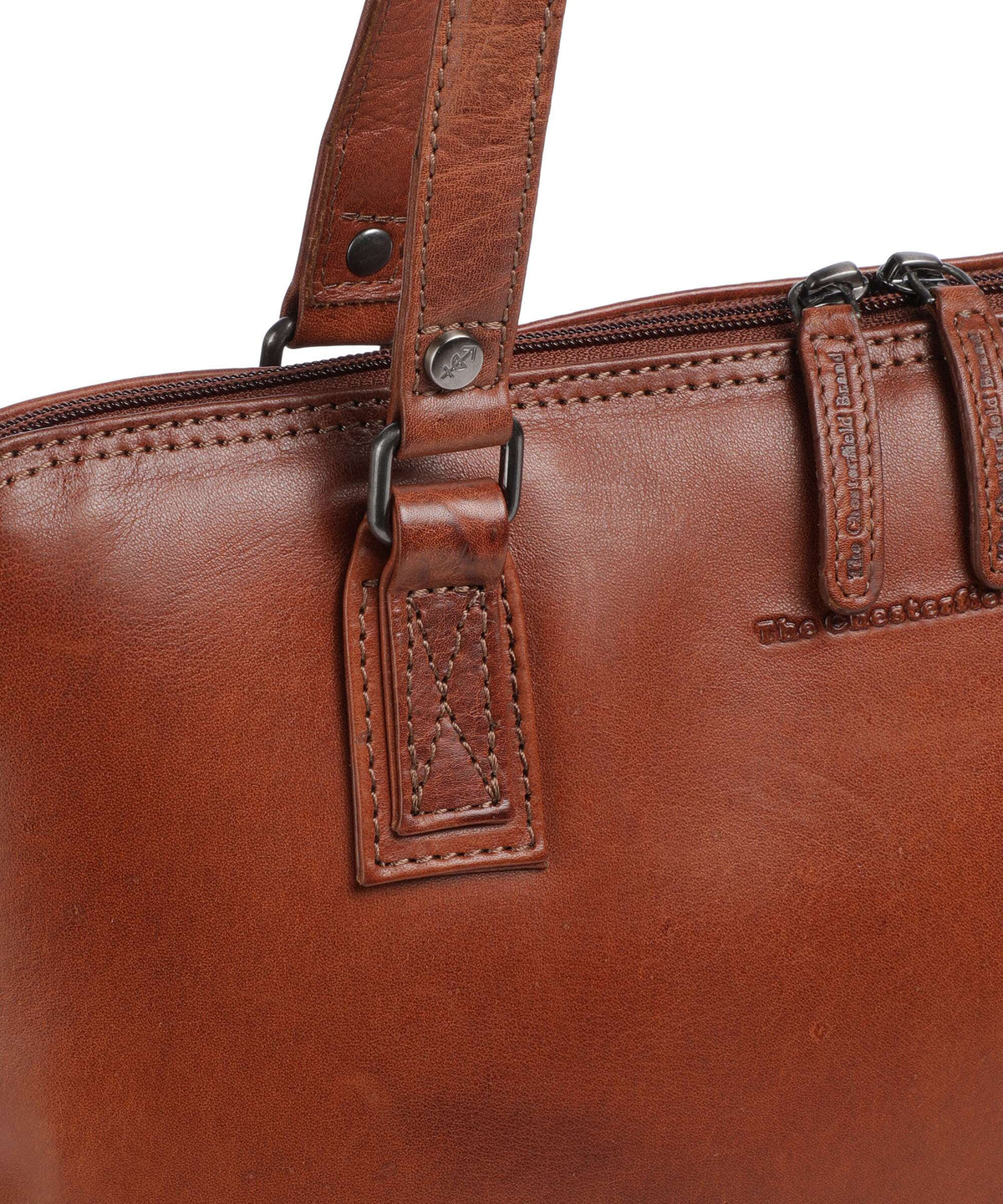The Chesterfield Brand Novum Selvino Shoulder bag cognac