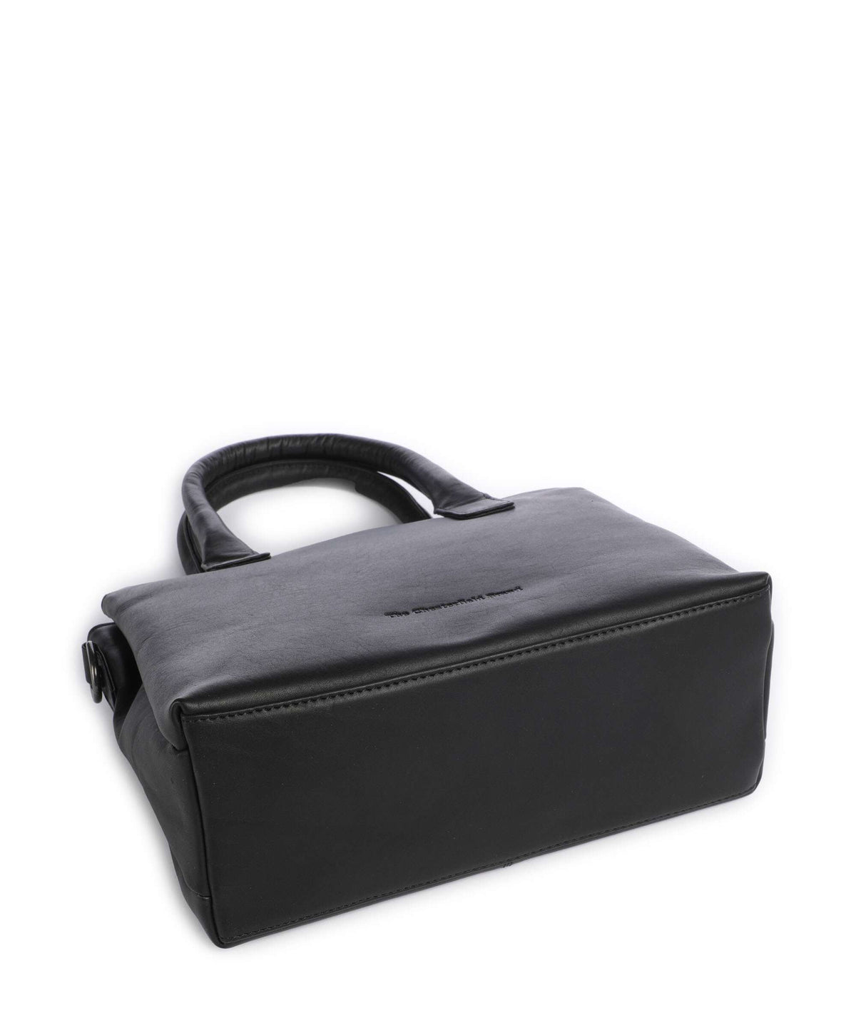 The Chesterfield Brand Wax Pull Up Cow Hermosa Handbag black