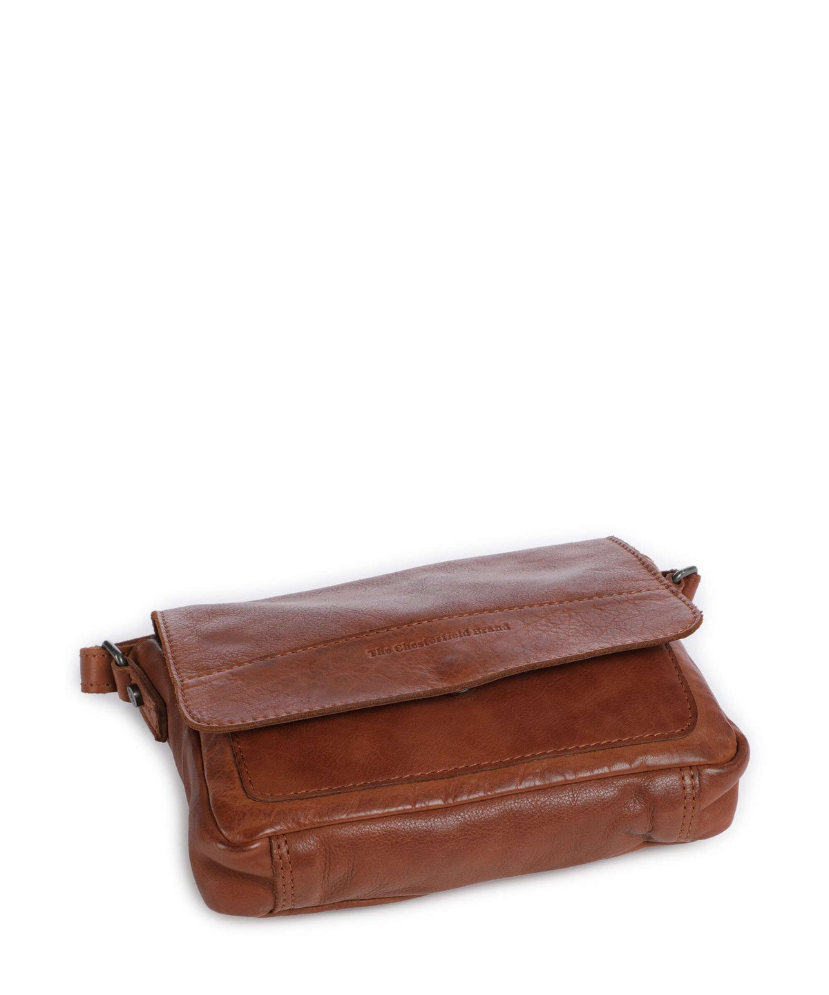 The Chesterfield Brand Washed Waxed Cow Ann Crossbody bag cognac