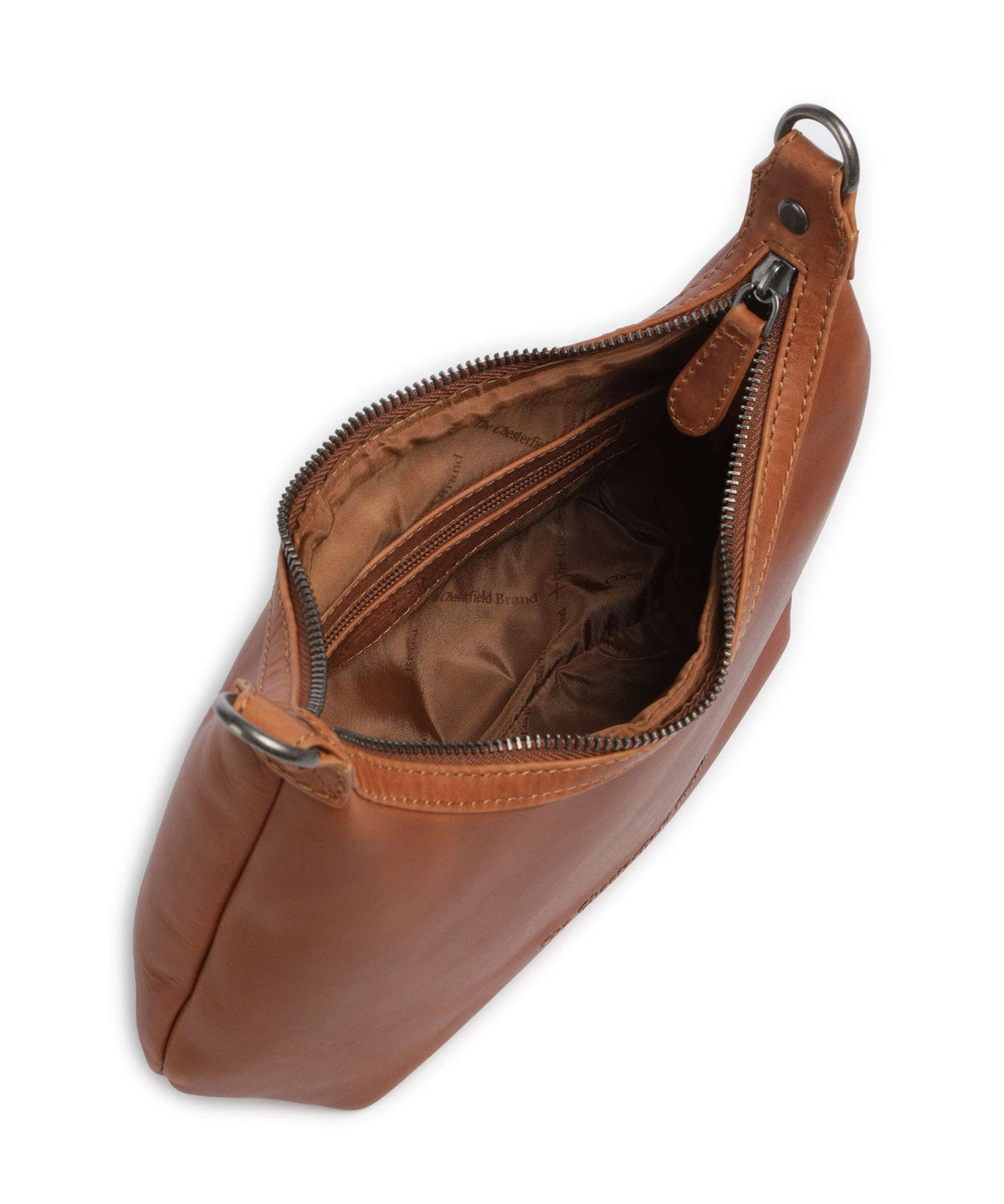 The Chesterfield Brand Wax Pull Up Cow Nancy Shoulder bag cognac
