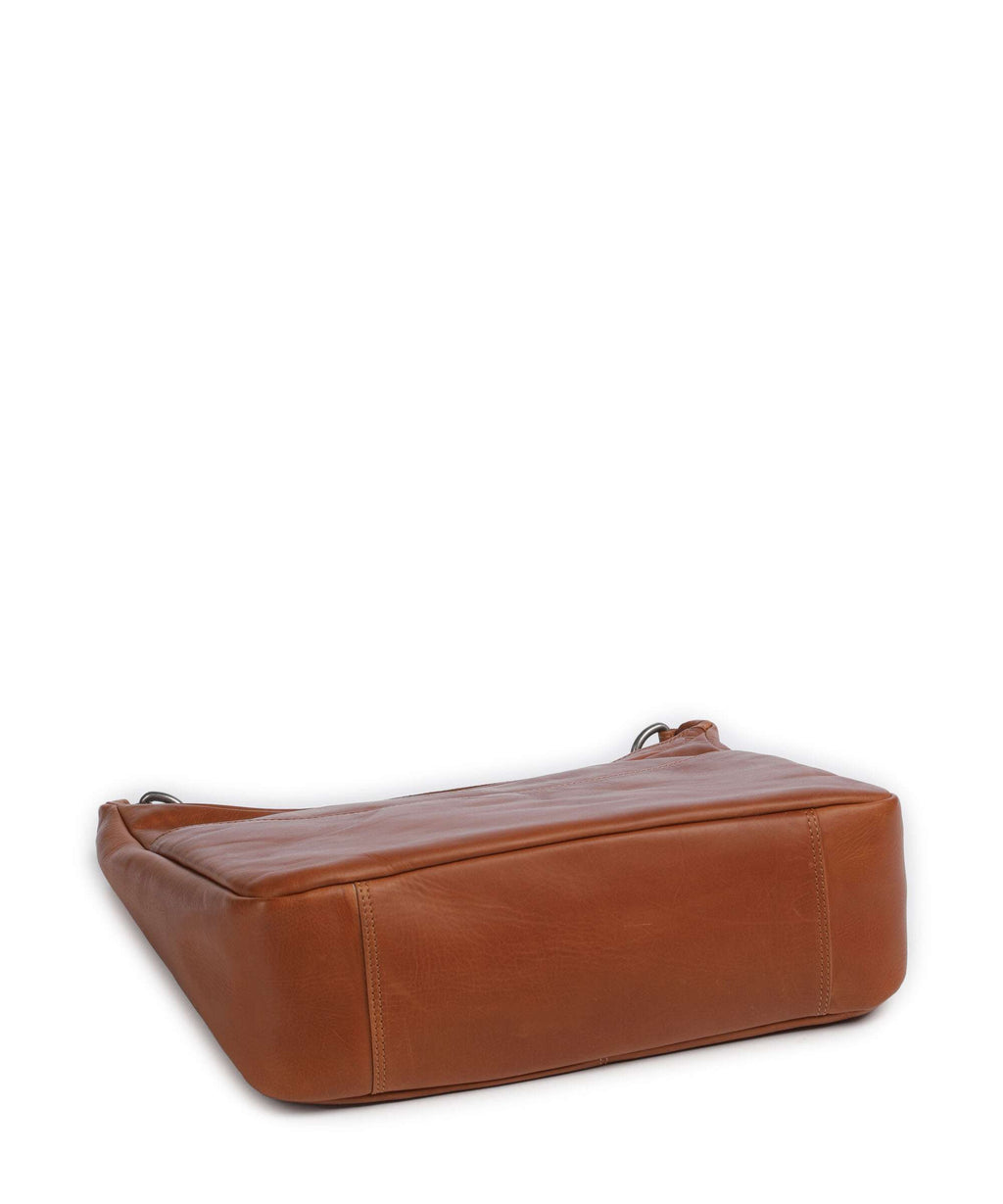 The Chesterfield Brand Wax Pull Up Cow Olvia Hobo bag cognac