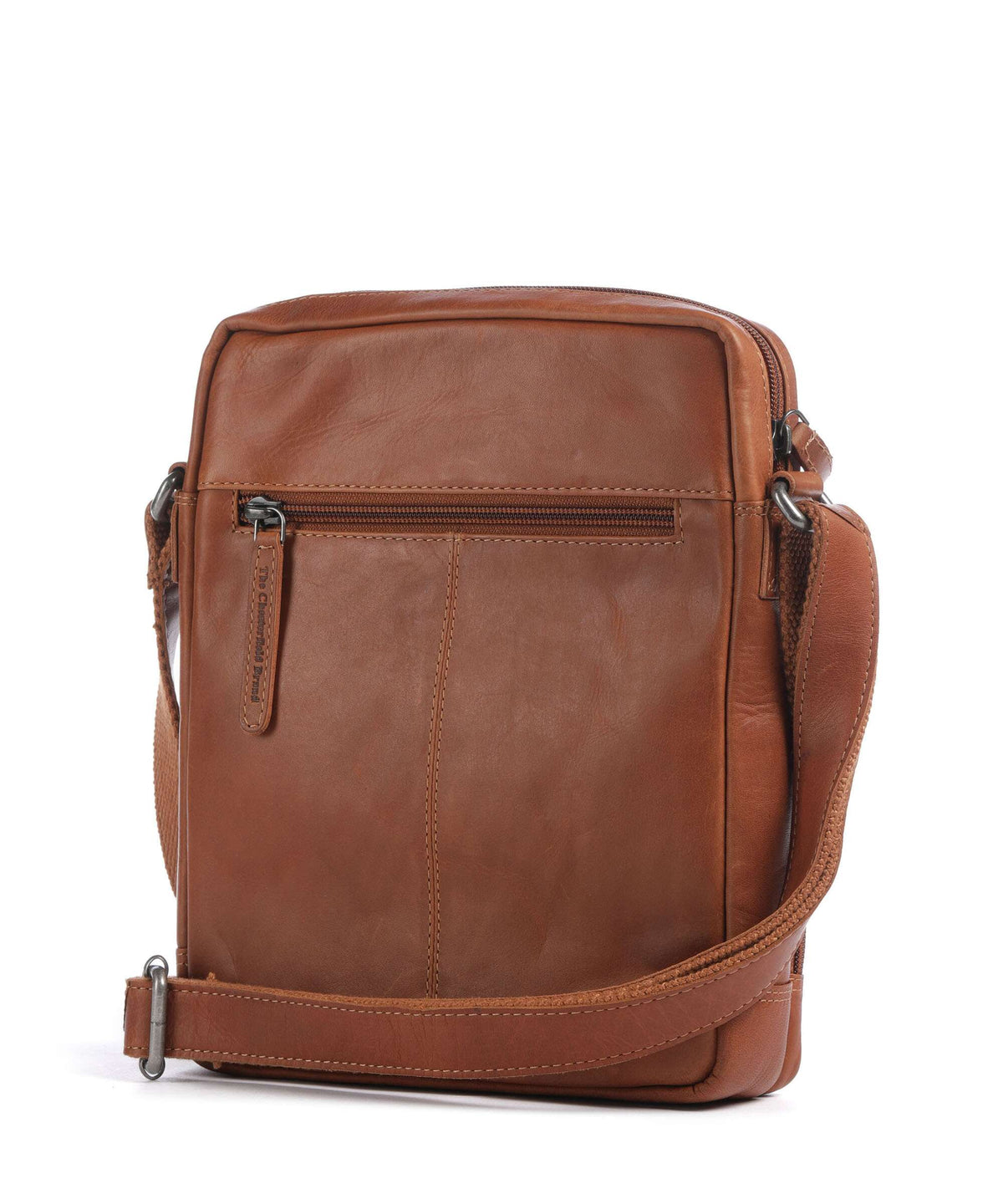 The Chesterfield Brand Wax Pull Up Cow Montira Crossbody bag cognac