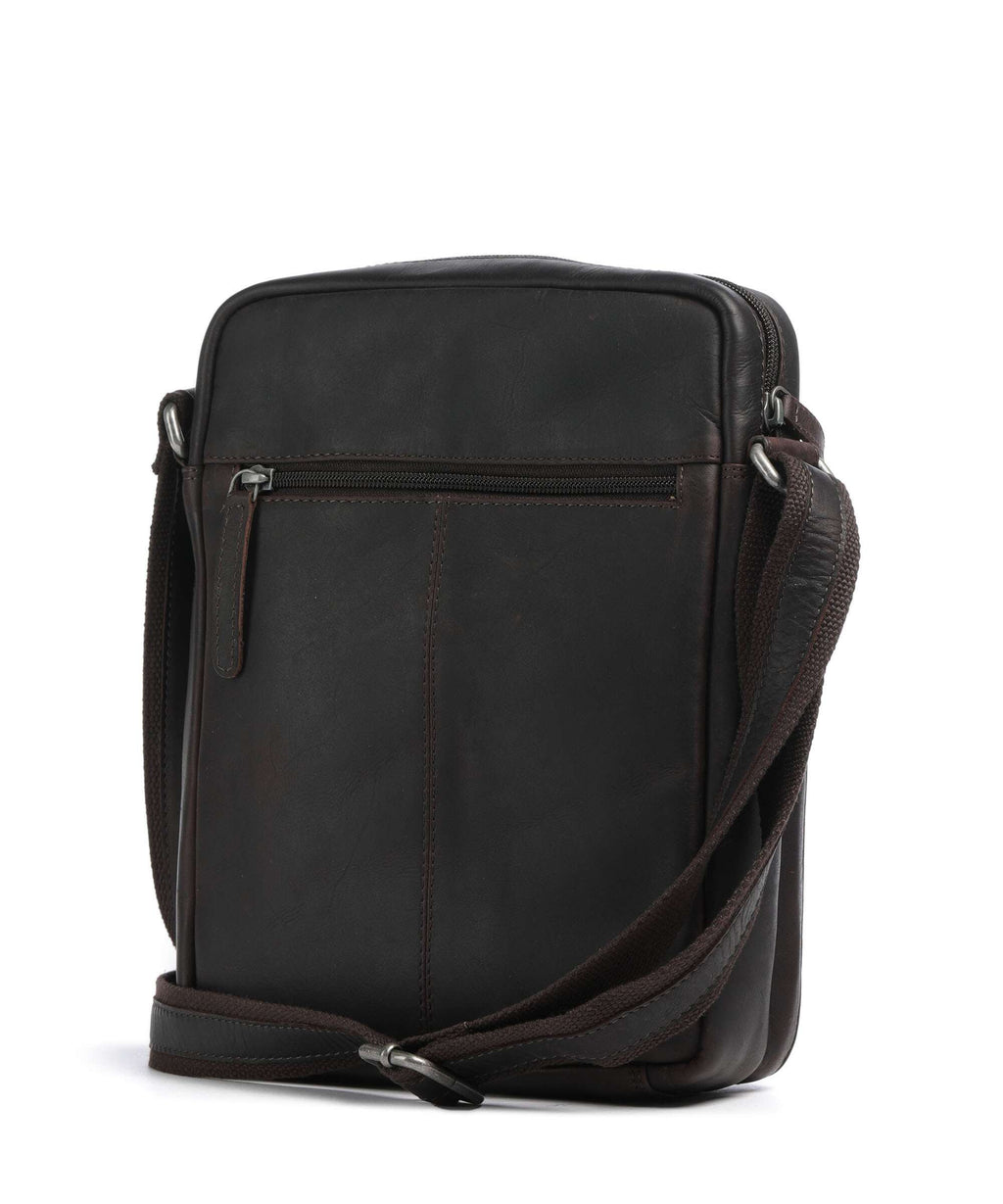 The Chesterfield Brand Wax Pull Up Cow Anzora Crossbody bag brown