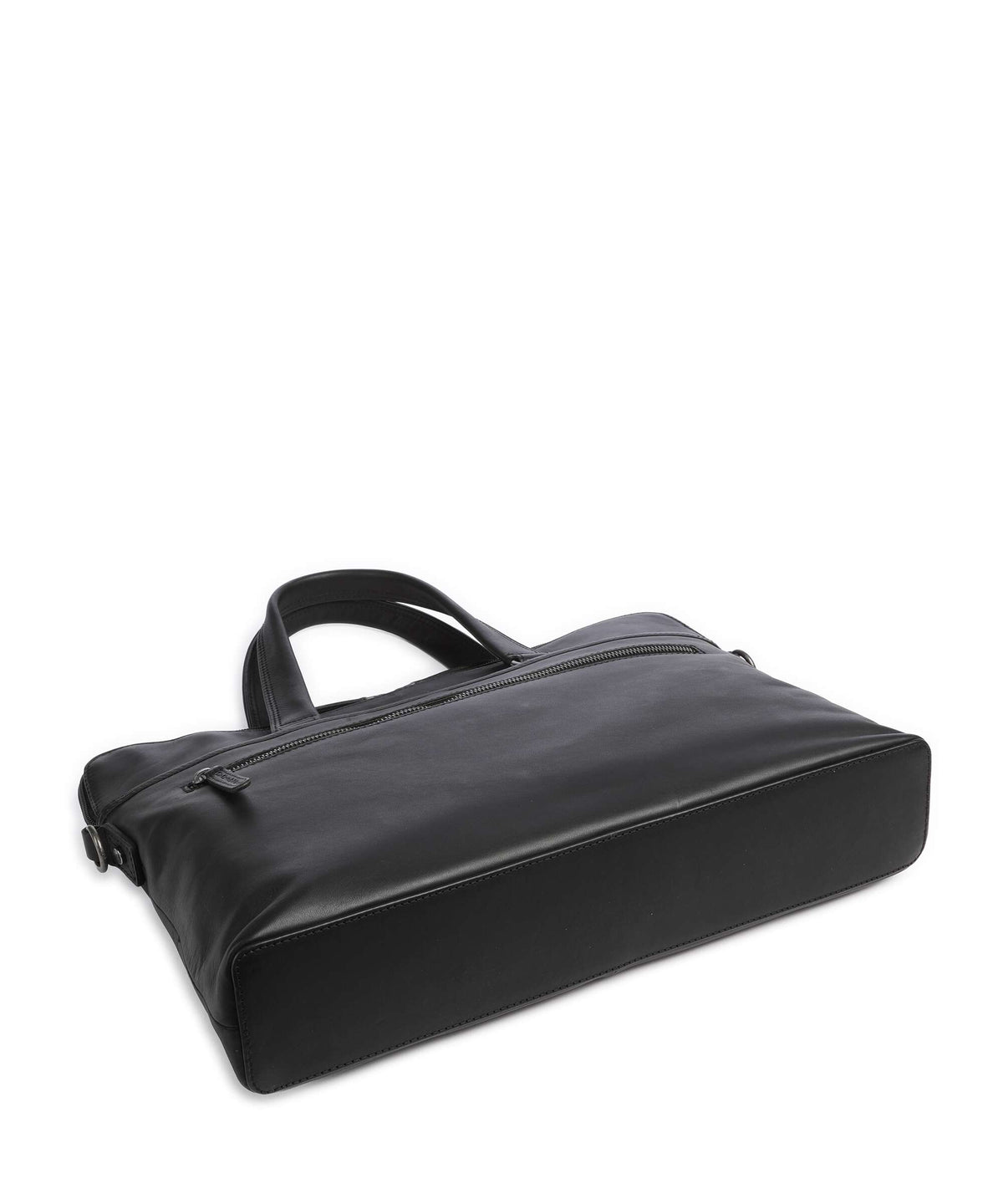 The Chesterfield Brand Wax Pull Up Cow Elvas Laptop bag black