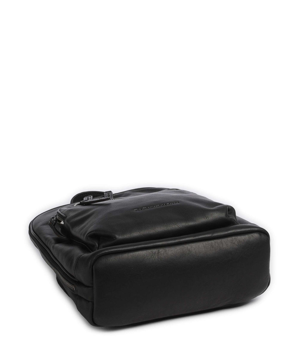 The Chesterfield Brand Wax Pull Up Cow Floran Backpack black
