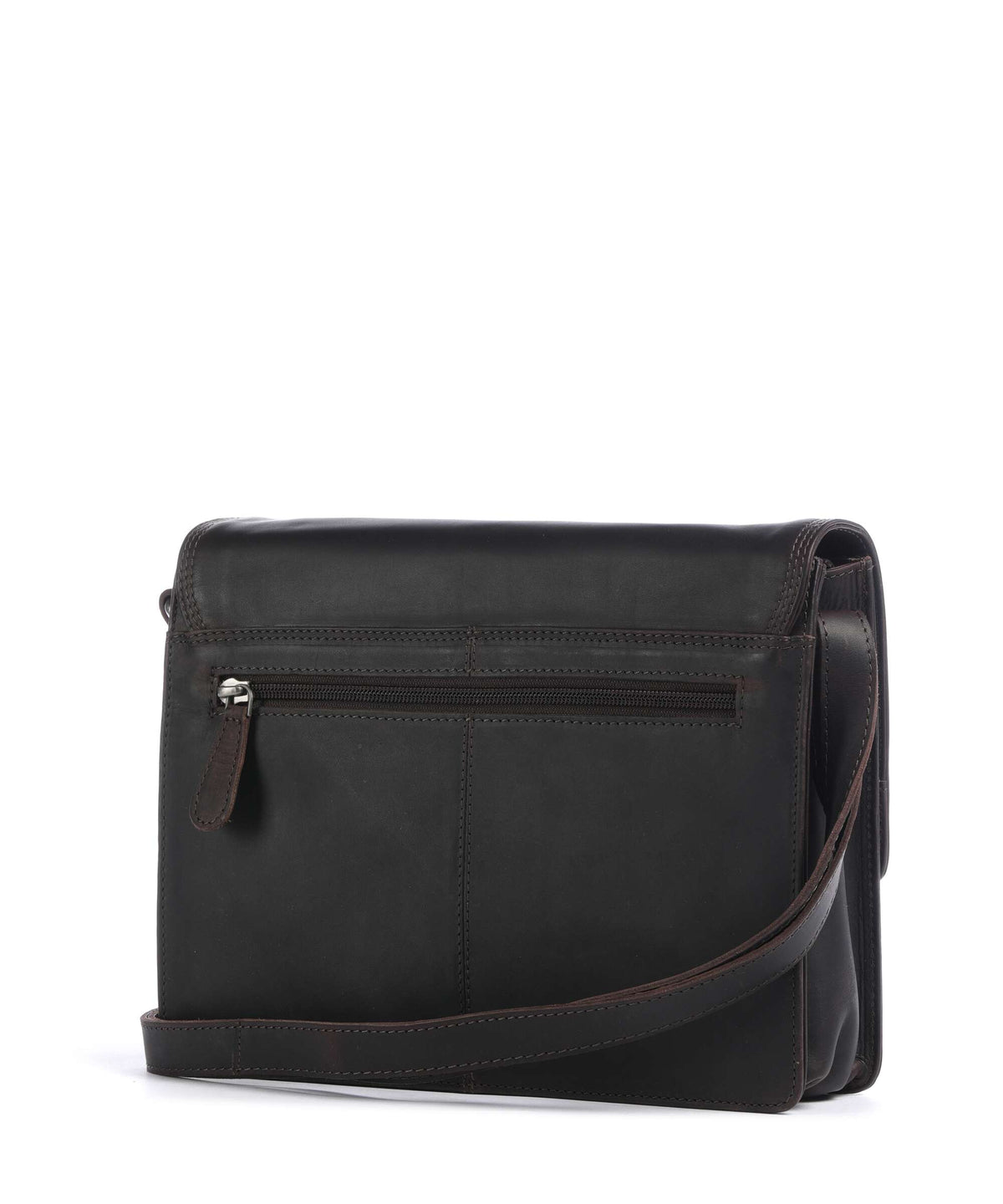 The Chesterfield Brand Wax Pull Up Cow Lunor Shoulder bag brown