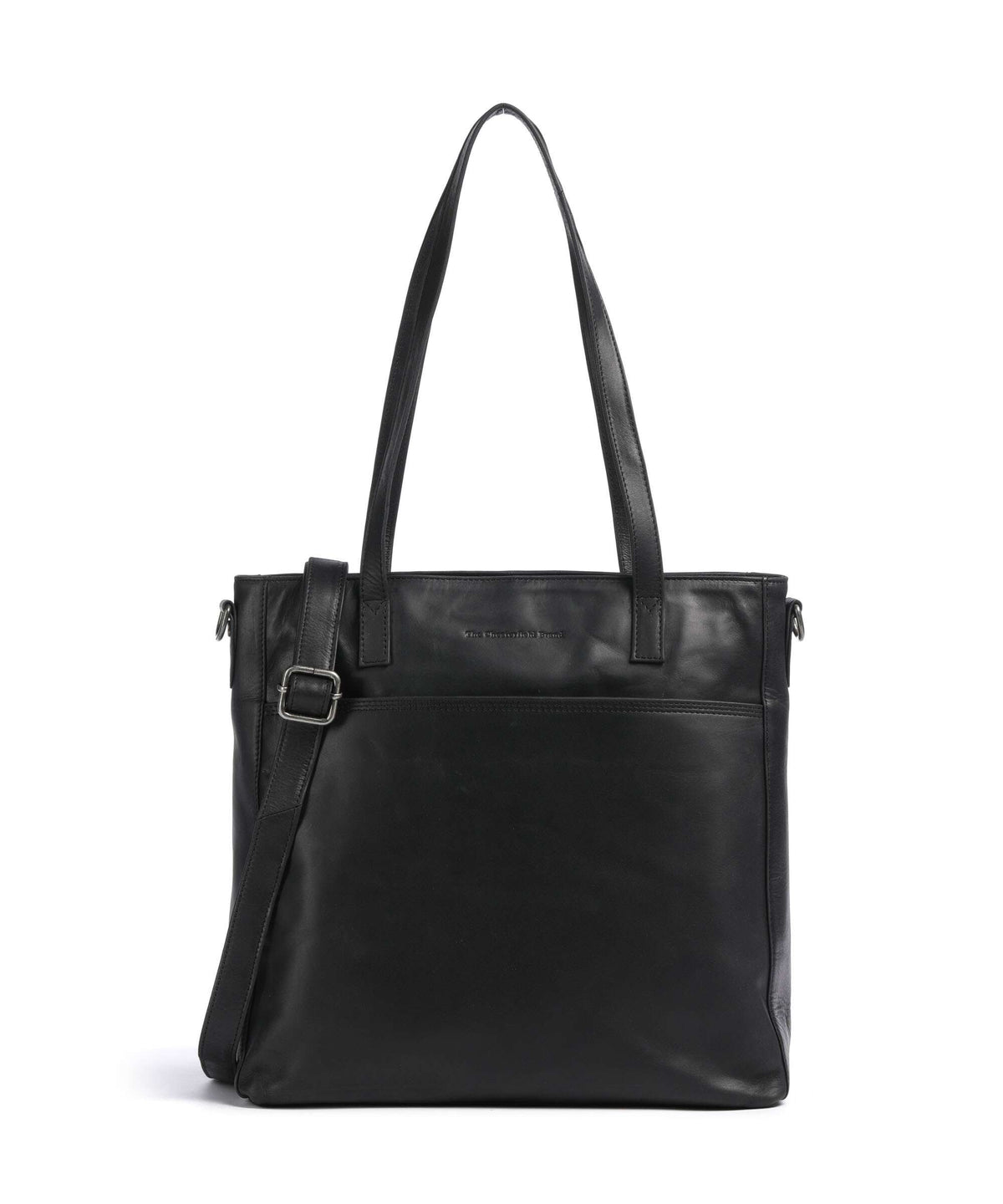 The Chesterfield Brand Wax Pull Up Cow Mosel Tote bag black