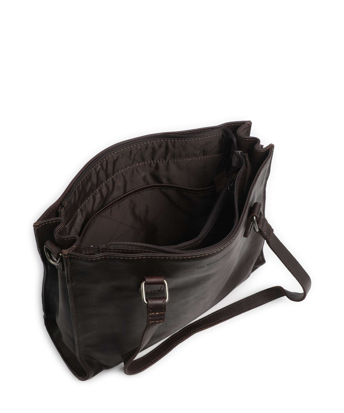 The Chesterfield Brand Wax Pull Up Cow Ellsworth Tote bag brown