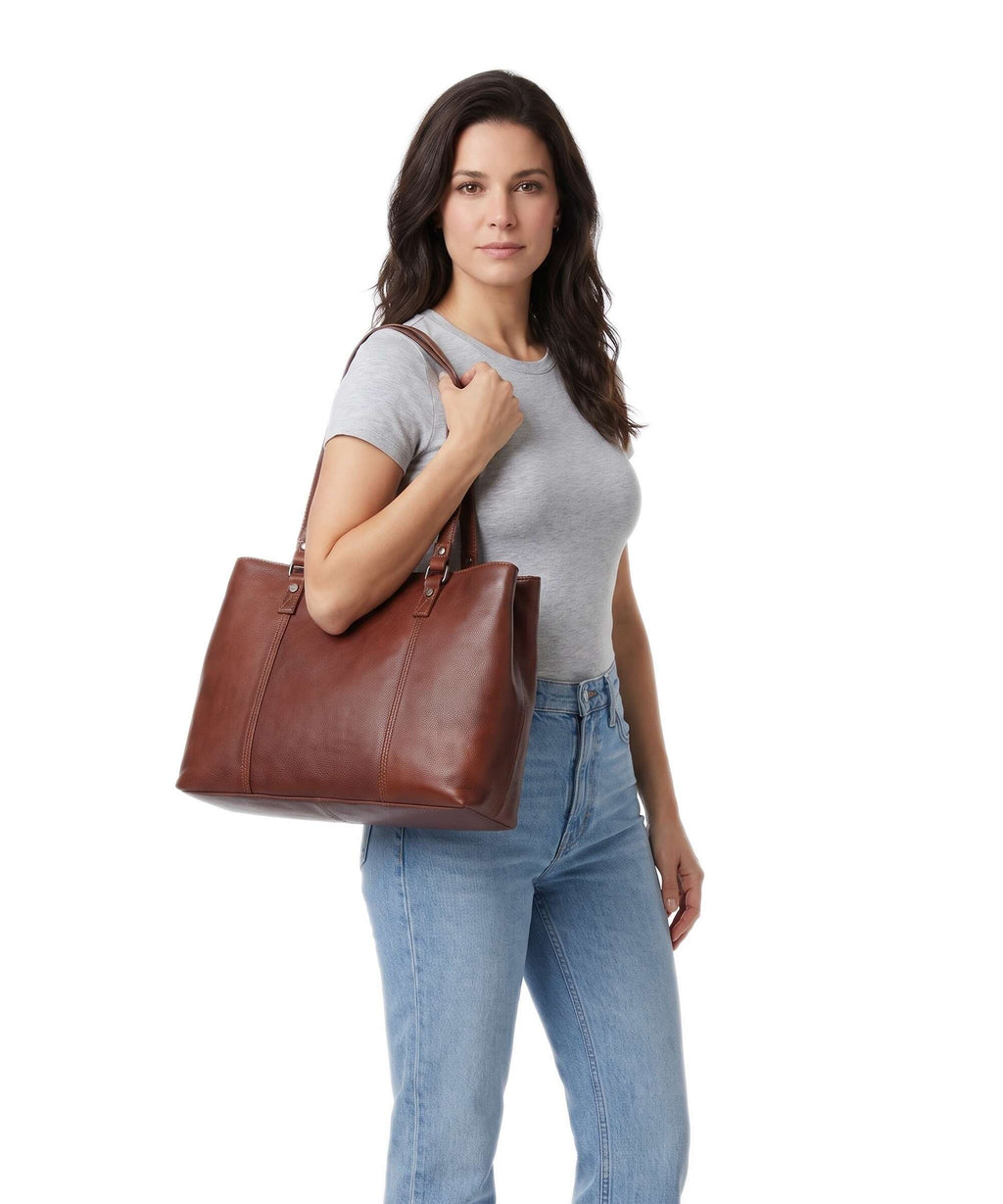 The Chesterfield Brand Sienna Alverino Tote bag cognac