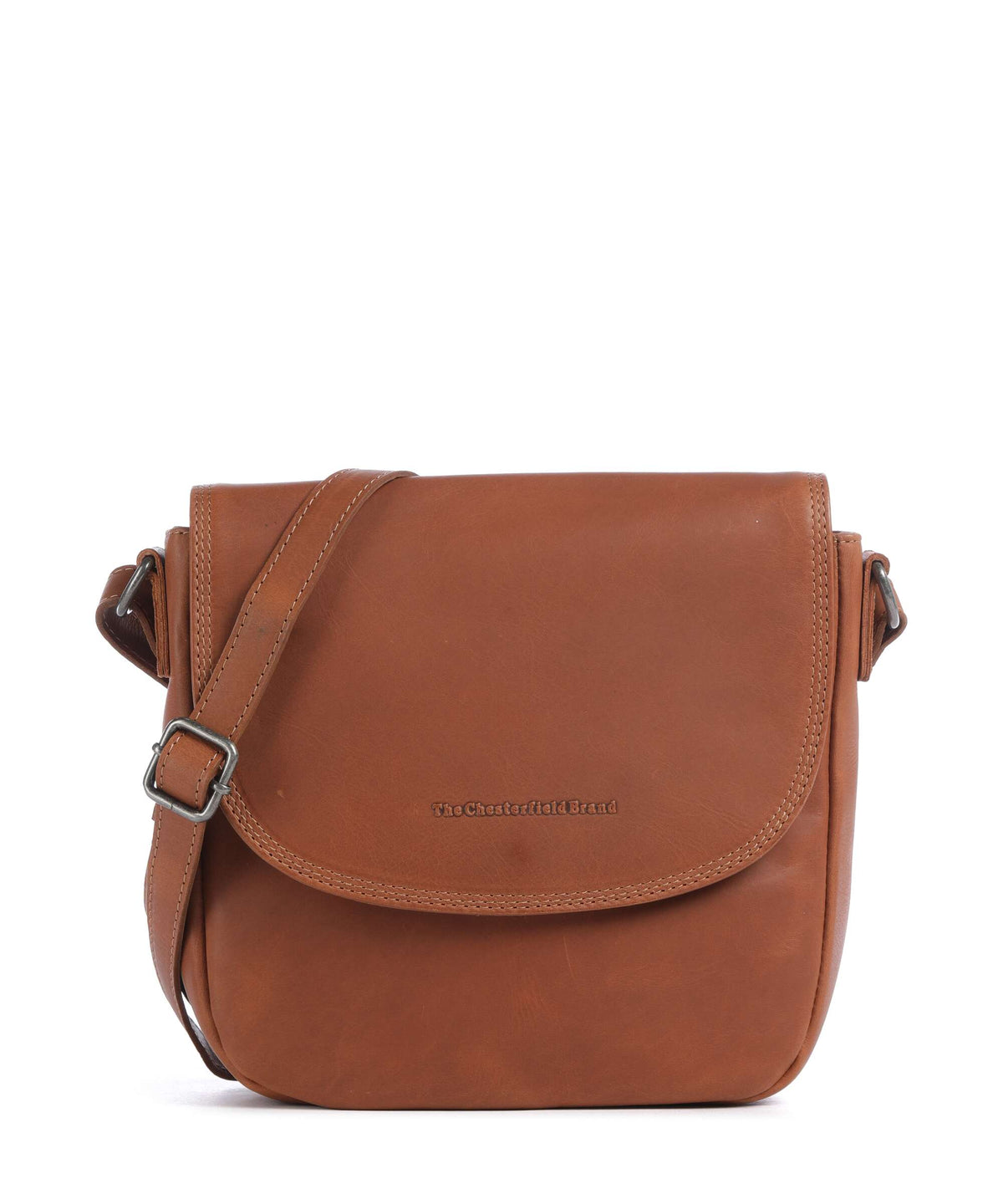 The Chesterfield Brand Wax Pull Up Cow Vayana Crossbody bag cognac