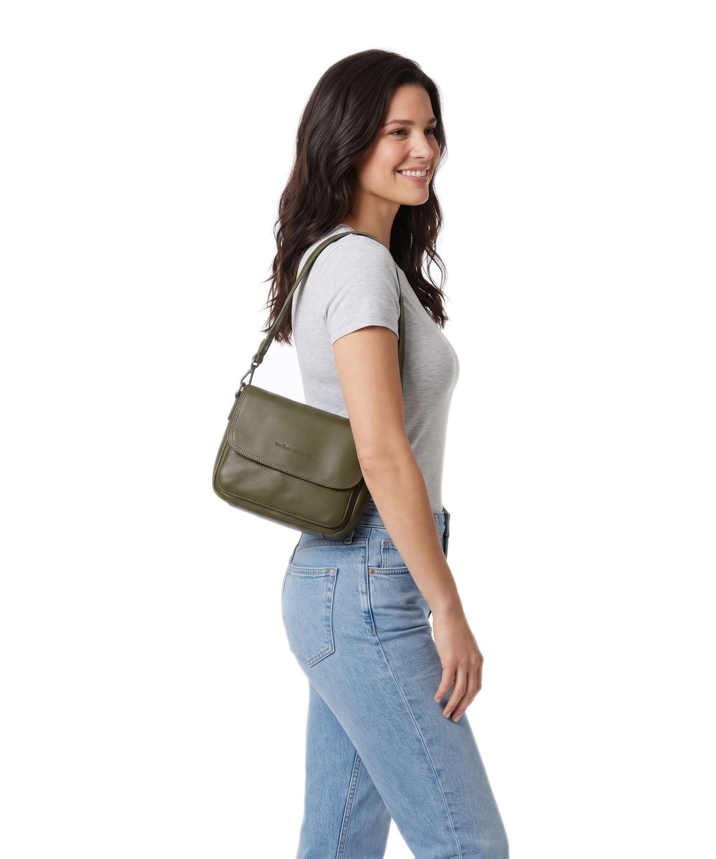 The Chesterfield Brand Serene Miloa Shoulder bag olive green